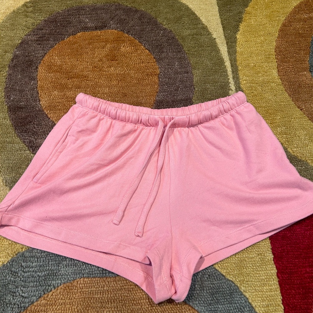 Abound Light Pink Soft Material Pajama Shorts Loungewear Women’s Size XS